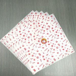 Tùy chỉnh bánh hamburger không thấm mỡ giấy Sandwich gói nhiều lớp giấy Gà Bọc bảng Mat sáp giấy - Product Image 2