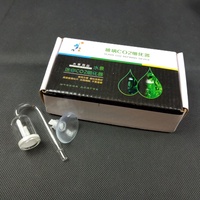 Diffuseur de CO2 en verre et tube en forme de U de 15 cm de long, accessoires de haute qualité pour aquarium