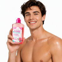 Huile Corporelle de Massage Hydratante Profonde et Soyeuse à l'Huile Essentielle de Rose Naturelle 260ml, Éclaircissante et Non Grasse à la Niacinamide – Vente en Gros