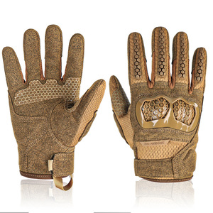 Premium <strong>Camouflage</strong> Polyester <strong>Gloves</strong> With CS Exoskeleton for Tactical Training - Product Image 2