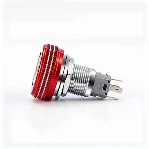 Interrupteur d'arrêt d'urgence à verrouillage métallique IP65, bouton-poussoir pour système de protection des équipements de chauffage - Product Image 3