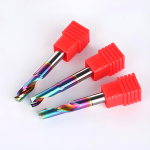 Coated Solid Carbide <strong>End</strong> Mill CNC Router <strong>Bit</strong> for Aluminum Copper Single-edge Cutter Engraving Machine Milling Cutter - Product Image 5