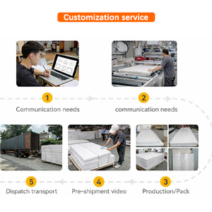 Puerta Interior Moderna de América del Norte, Puerta de Madera de <span class=keywords><strong>2</strong></span> Paneles con Núcleo Hueco, Imprimada en Blanco - Product Image 2