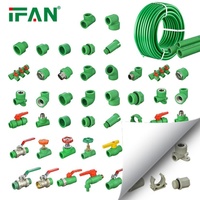 Échantillon Gratuit IFAN - Raccords de Tuyauterie PPR 20mm 25mm 32mm - Tuyaux et Raccords PPR - Raccords Droits, Coudes, Tés - Raccords PPR