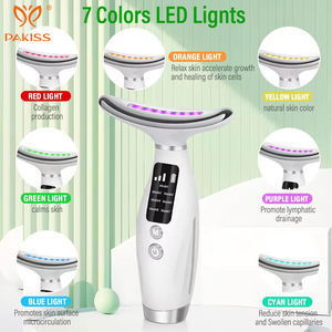 Dispositivo de Belleza para Uso Doméstico PAKISS HY69 con ABS y Acero Inoxidable, 7 Colores, Certificado CE ROHS FCC para Rostro y Cuello - Product Image 2