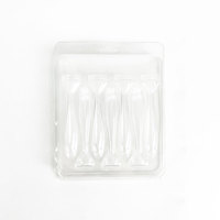 Caja de embalaje deslizante Clamshell con ventana de blíster transparente e inserto de tarjeta de PVC para electrónica