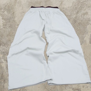 Custom Straight Leg Men's Casual <b>Trousers</b> Embroidered Fleece Cotton Track Pants Cotton Stacked Double Waist Sweatpants - Product Image 2
