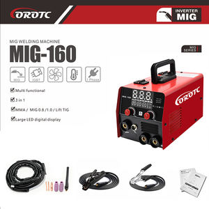 Mesin Las Inverter <span class=keywords><strong>3-in-1</strong></span> Corotc, Mesin Las Multi Proses MIG/Lift TIG/MMA, Tegangan Ganda 110V/220V, Portabel untuk Baja Karbon - Product Image 2