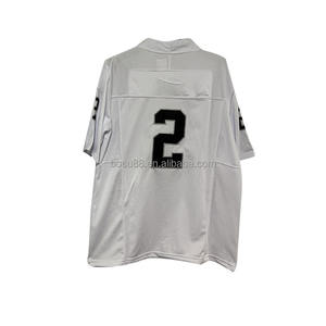 Nuova Maglia da Football Americano di Alta Qualità per Uomo, Cucita, con Numeri <span class=keywords><strong>2</strong></span> Ashton Jeanty, 98 Maxx Crosby, 89 Brock Bowers, 34 Bo Jackson, 4 O'Connell - Product Image 2