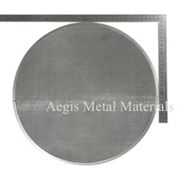 Mo Wire Mesh 20 24 30 40 Mesh 0.2mm 0.4mm Moly 99.95% Treillis métallique tissé en molybdène pur pour four