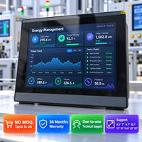 Écran tactile HMI 10,1'' Mc-h100ed Modbus TCP RTU, design sans ventilateur, écran large, affichage RS232 RS485, automatisation de processus