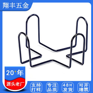 <b>Iron</b> and ceramic coaster rack, piece by piece, bamboo and wooden tray storage rack set, coaster holder, cup holder - Product Image 3