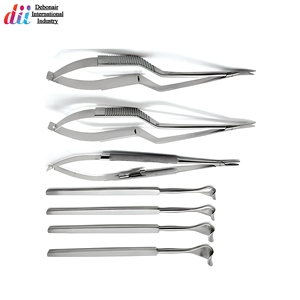Ensemble d'instruments microchirurgicaux ophtalmiques professionnels en acier inoxydable, fournisseur en gros d'outils de chirurgie oculaire - Product Image 6