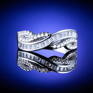 Minimalist Ring For Women Sparkling Stone Simple Elegant Fashion Finger Jewelry <b>Gift</b> - Product Image 2