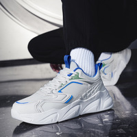 Chaussures de course pour hommes en maille à lacets, personnalisables avec logo, de haute qualité, fabriquées à Wenzhou, pour l'hiver/le printemps – Vente en gros