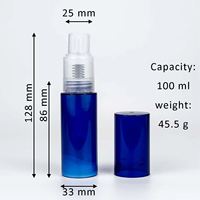 Bouteille pulvérisateur de 100 ml pour paillettes, flacons portables vides pour paillettes sèches, poudre de perle scintillante pour la beauté