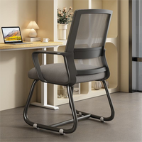 Chaise en maille au design moderne de luxe Chaise de salle de conférence empilable et stylée bon marché pour hôtel, bureau, hall d'accueil sur roues