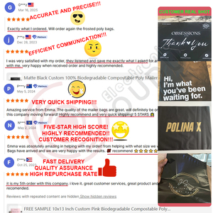 D2W Easy Tear Stripe 100% Biodegradable Custom <span class=keywords><strong>Poly</strong></span> Mailer Doble sello Embalaje de plástico Correo Bolsa de envío para ropa - Product Image 4