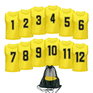 Maille Enfants Adulte Football Formation Match Vêtements Football Basketball Formation Gilet Gilet En Gros - Product Image 6