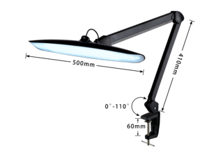 Lampada Professionale per Unghie 9501LED con Luce Regolabile, Lampada da Scrivania a LED per Ciglia, Lampada per Salone di Bellezza - Product Image 2