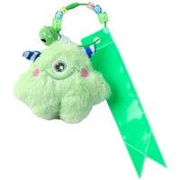 Pendentif décoratif mignon pour vélo de route et VTT, ruban réfléchissant, accessoires de cyclisme écologiques, poupée en peluche, ornement bts