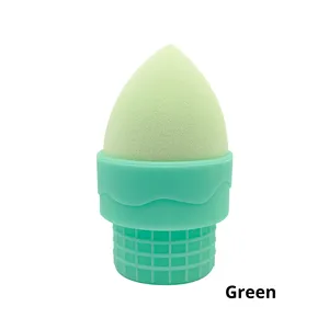 Base <span class=keywords><strong>en</strong></span> silicone pour œufs de beauté, outils de beauté <span class=keywords><strong>en</strong></span> silicone <span class=keywords><strong>en</strong></span> forme de dessin animé, houppette à <span class=keywords><strong>poudre</strong></span> et boîte de rangement <span class=keywords><strong>en</strong></span> silicone pour œufs de beauté - Product Image 5