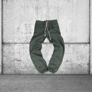 Pantalons de survêtement décontractés de style streetwear personnalisés, couleur unie, taille élastique, poches latérales, pantalons de survêtement pour hommes - Product Image 2