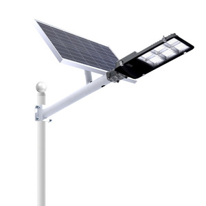 50W 200W LED Solar Street Light with Pole Waterproof Outdoor Lamp - Product Image 1