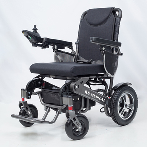 Silla de Ruedas Eléctrica Reclinable KSM-606 con Motor Dual de 500W-700W, Plegable y Portátil, Precio Directo de Fábrica - Product Image 1