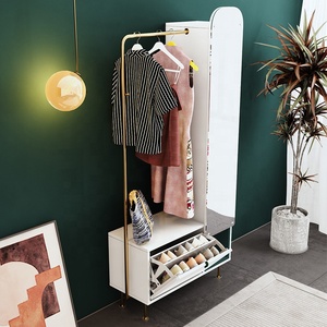 Luxury Living Room Furniture Convertible Mirrored <strong>Coat</strong> <strong>Rack</strong> Design Modern <strong>Storage</strong> Display <strong>Shoe</strong> <strong>Racks</strong> - Product Image 2