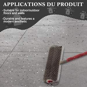 Boîte de 40 lb de flocons décoratifs pour revêtement de sol en époxy (taille 1/4 po) Protection/Amélioration pour toutes les surfaces - pour garages, - Product Image 5