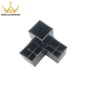 Vitrina <span class=keywords><strong>de</strong></span> <span class=keywords><strong>vidrio</strong></span> Marco Perfil Conector Cuadrado 3 vías Junta <span class=keywords><strong>de</strong></span> esquina Tubo <span class=keywords><strong>de</strong></span> aluminio Soporte <span class=keywords><strong>de</strong></span> ángulo <span class=keywords><strong>de</strong></span> plástico - Product Image 3