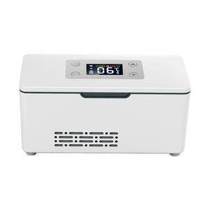 携帯用インスリンクーラーデュアル使用USBプラグイン充電式カーメディシンインキュベーションボックスバッテリー駆動家庭旅行用 - Product Image 2