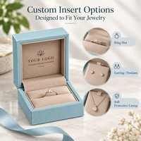 Boîte à bijoux en papier avec couvercle magnétique premium pour bracelet, boucles d'oreilles, collier, bague, emballage cadeau