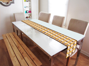 Camino de Mesa Estampado Simple 100% Algodón Puro, Cubierta de Mesa Elegante y Ecológica, Duradera para Uso Diario en el Hogar - Product Image 5