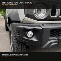 Accessoires Suzuki Jimny, cache antibrouillard en ABS blindé, JB74 JC74 3 portes 5 portes
