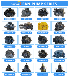 机械零件 708-1W-00690 挖掘机 D375A-6 D375A-6R D375A-5 D375 风扇泵备件 - Product Image 5