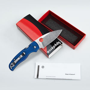 Navaja EDC de 153g con Apertura con una Mano y Orificio Redondo para Llevar en el Bolsillo, Acero 440A, Mango G10, Herramienta <span class=keywords><strong>No</strong></span> Controlada - Product Image 1