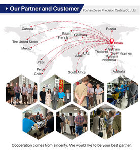 تصنيع المعدات الأصلية مصنع صب الاستثمار مسبك CNC بالقطع فقدت صب الشمع أجزاء لتطبيقات الآلات - Product Image 3