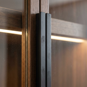 CE <strong>Midcentury</strong> Modern Wooden <strong>Wardrobe</strong> for Living Room Home Furniture Solution Bespoke OEM - Product Image 6