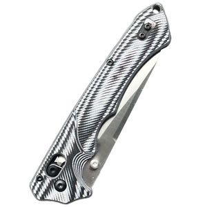 Faca Tática Profissional EDC com Cabo Mikta, Dobrável e Portátil, com Botão de Pressão OEM - Product Image 4