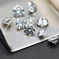Toptan CVD 8.6mm 2.5 karat DEF VVS-VS IGI Dereceli Sentetik Beyaz Yuvarlak Laboratuvarda Üretilmiş Elmas (IGI Sertifikası Olmadan)