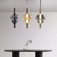 Lustre suspendu en fer de style nordique, nouveau modèle, pour salle à manger, cuisine, hôtel, bar, table, chevet
