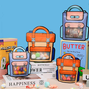 Logo di alta qualità stampato giallo stand up chiusura lampo cibo sacchetto fustellato mylar gummies caramelle smerigliato borsa con cerniera - Product Image 3