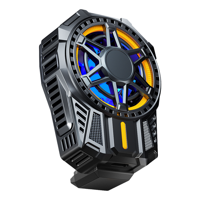 SL01 Semiconductor Mobile Phone Radiator Cooling Fan Foldable Portable for Gaming Universal