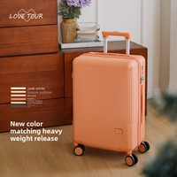 2025 nouveau modèle de valise à main légère en PC de 24 pouces pour femmes avec roues pivotantes et serrure à combinaison voyage de grande valeur pour hommes