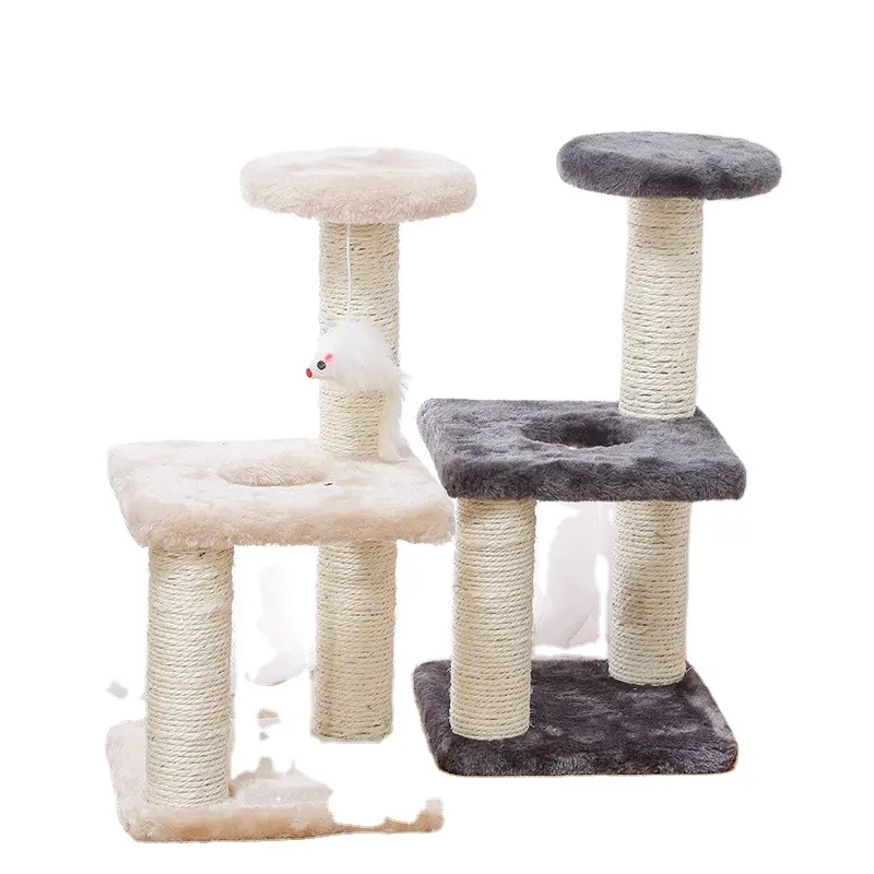 Casa quente jogar torre árvore de gato para gatos no inverno quente