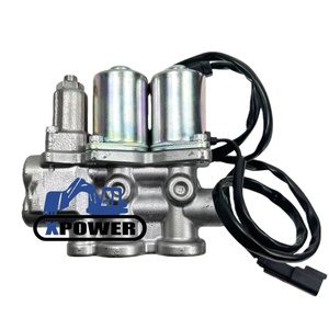 Nuevo Conjunto de Válvula Solenoide de Bomba XPower 22F-60-21201 para Excavadora de Orugas PC18MR-2 PC18MR-3 PC35MR-2 PC35MR-3 PC40MR-2, 6 Meses - Product Image 1