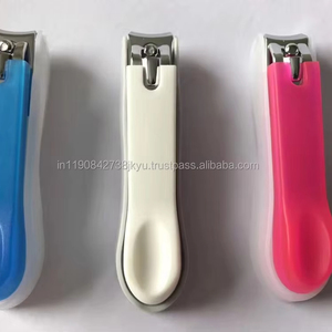 Cortador de uñas de bebé coreano 211D, seguro con cubierta de plástico, soporte de atrapamoscas - Product Image 1