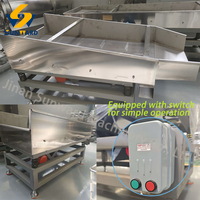 Ligne de production de machine extrudeuse automatique de snacks frits (Sala Fingers, croûtes de riz, bulles) à double vis, machine à snacks frits extrudés
